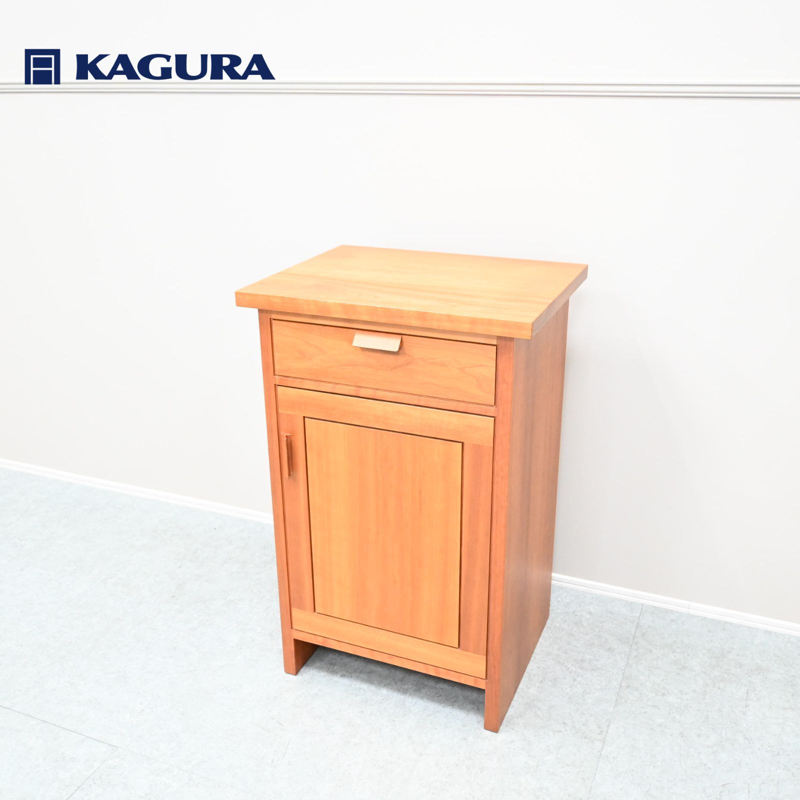 ☆展示美品☆家具蔵 KAGURA チェスト 無垢材 チェリー材 ハーフ 