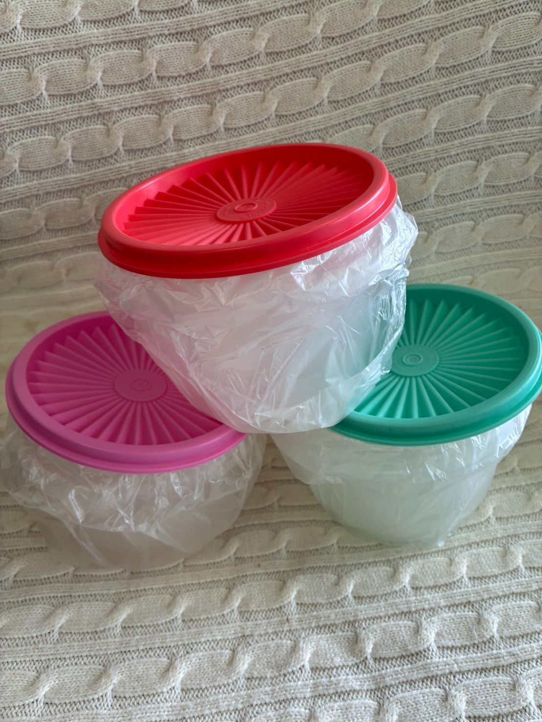 新品☆Tupperware 食品保存容器 ベルポピー3個セット☆ - メルカリ