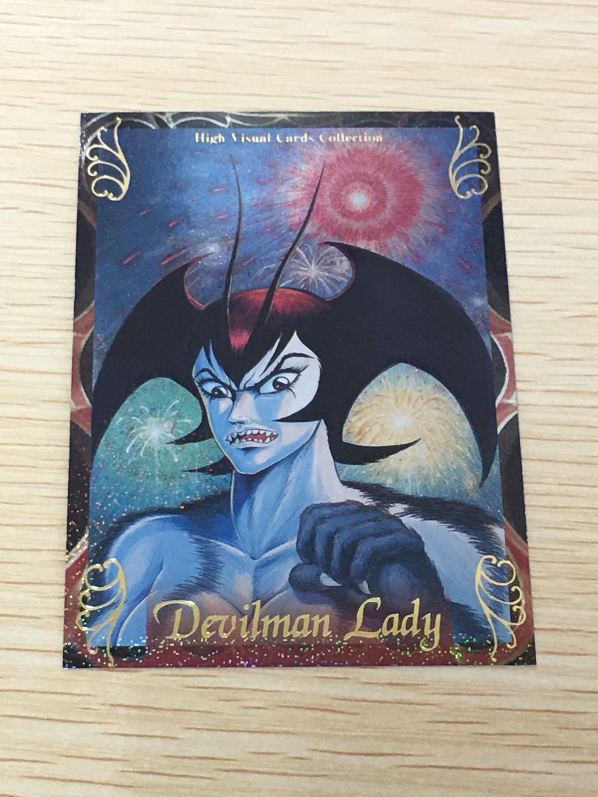 ux452 デビルマンレディー High Visual Cards Collection デビルマン