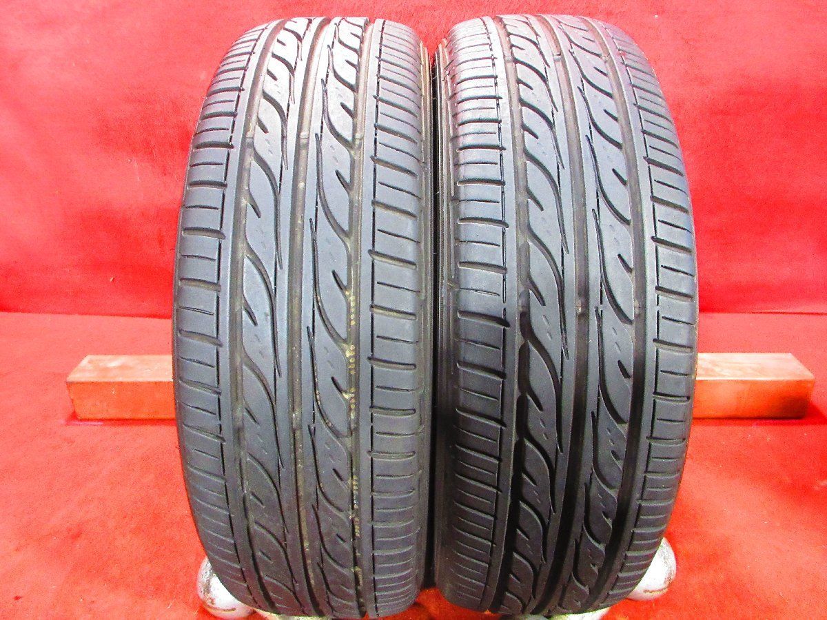 タイヤ 2本 165/55R15 ダンロップ DIGI TYRE EC202 溝アリ バリ山 15インチ 送料無料★16900t