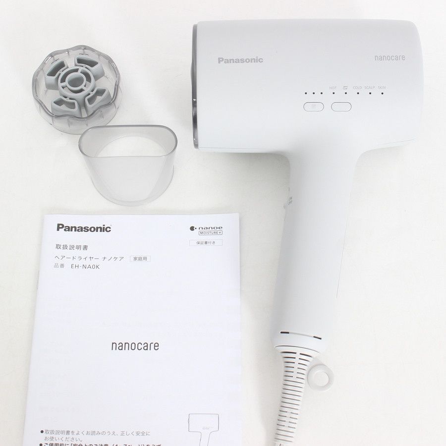 【美品】パナソニック ナノケア EH-NA0K-H ミストグレー ヘアドライヤー 速乾・風温制御 Panasonic 本体