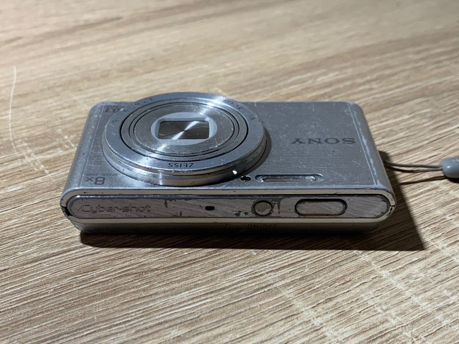 1906 Sony Cyber-Shot DSC-W830 シルバー ジャンク品 デジカメ【ネ