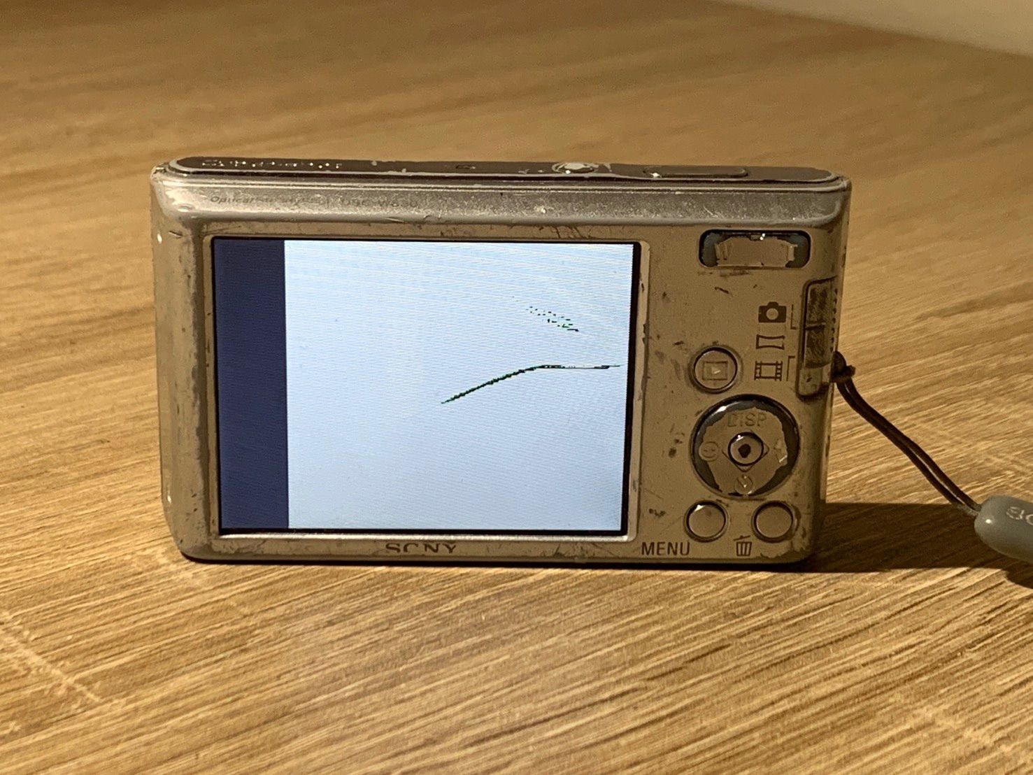 1906 Sony Cyber-Shot DSC-W830 シルバー ジャンク品 デジカメ【ネ