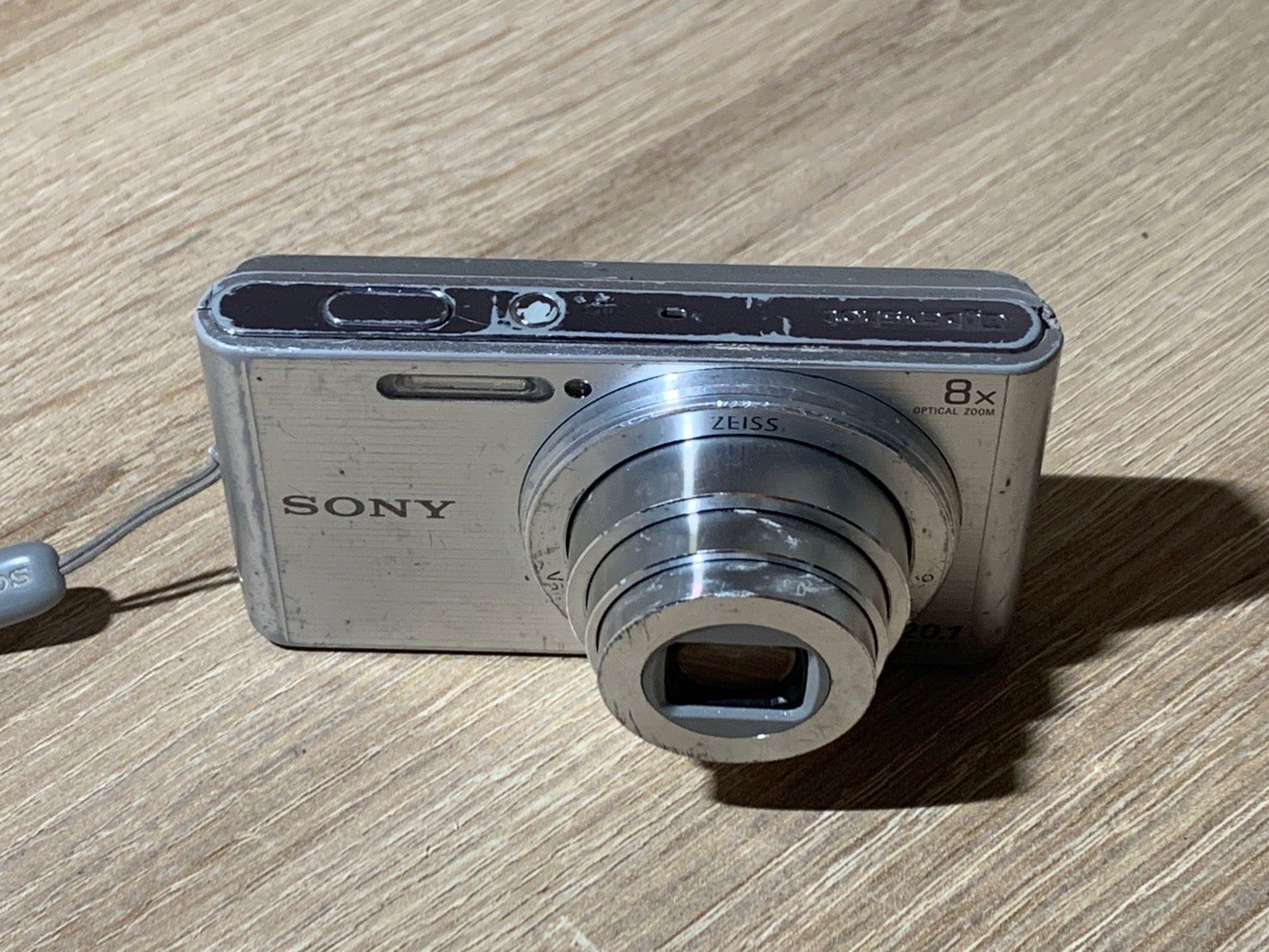 1906 Sony Cyber-Shot DSC-W830 シルバー ジャンク品 デジカメ【ネ