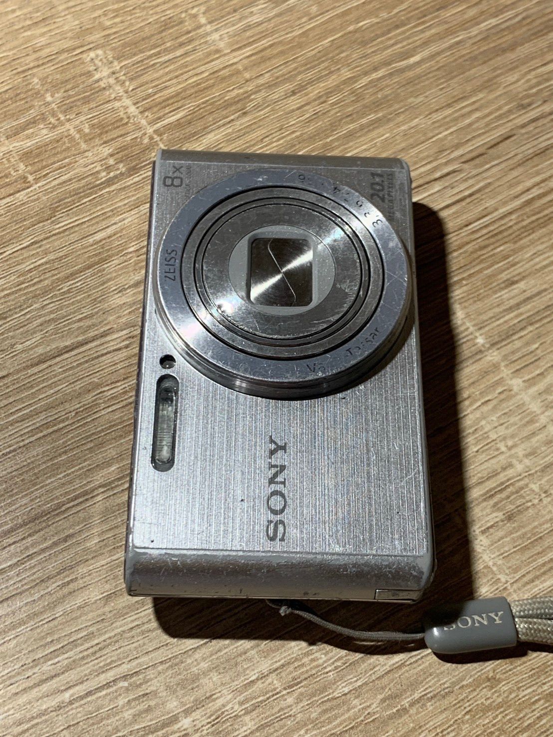 1906 Sony Cyber-Shot DSC-W830 シルバー ジャンク品 デジカメ【ネ