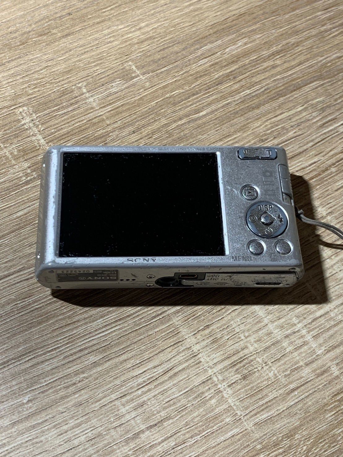 1906 Sony Cyber-Shot DSC-W830 シルバー ジャンク品 デジカメ【ネ