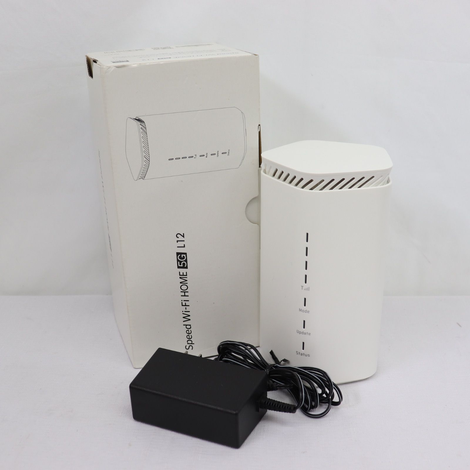 美品】NECプラットフォームズ Speed Wi-Fi HOME 5G L12 (NAR02SWU 
