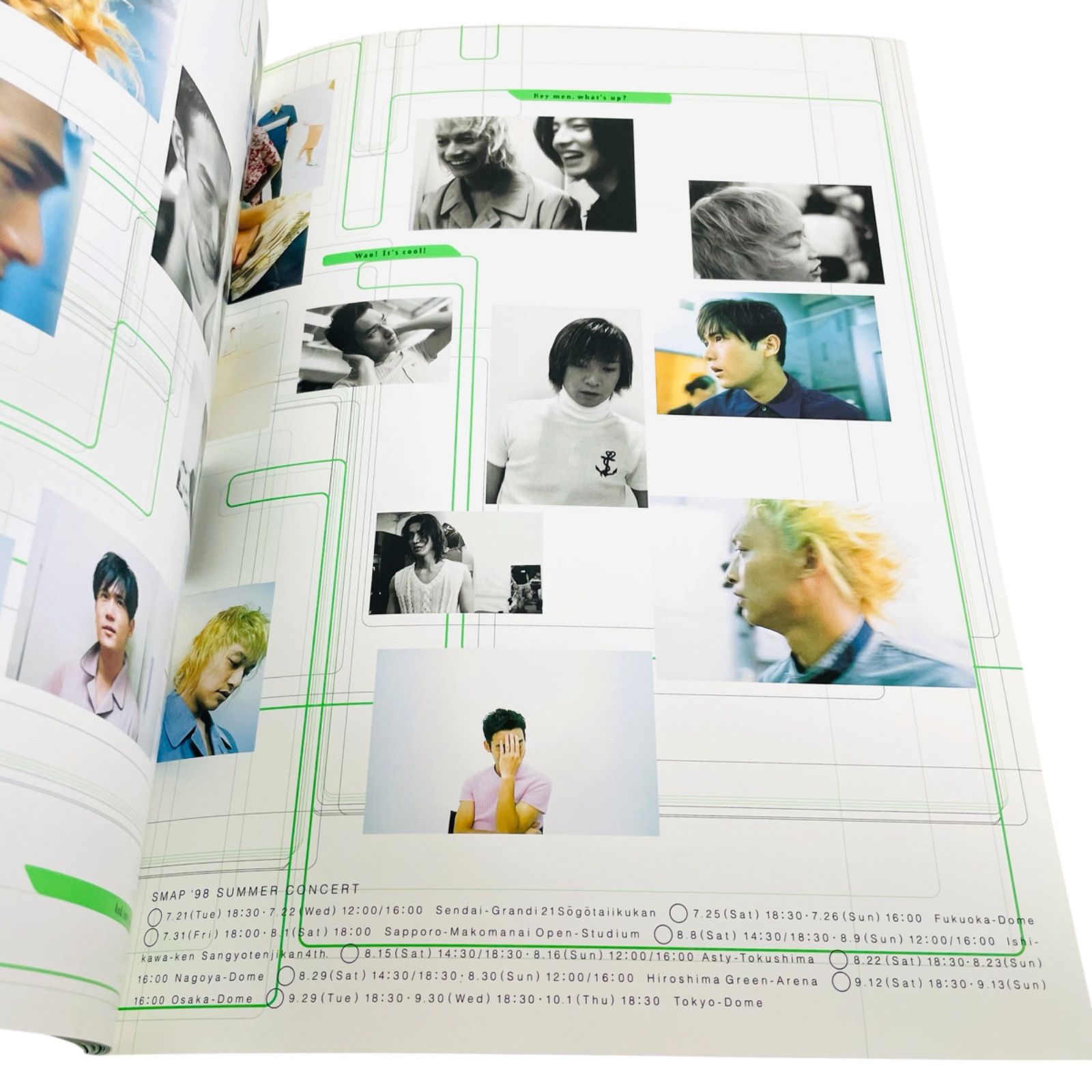 F06237 書籍 SMAP VIVA AMIGOS! コンサートツアーパンフレット 1998年