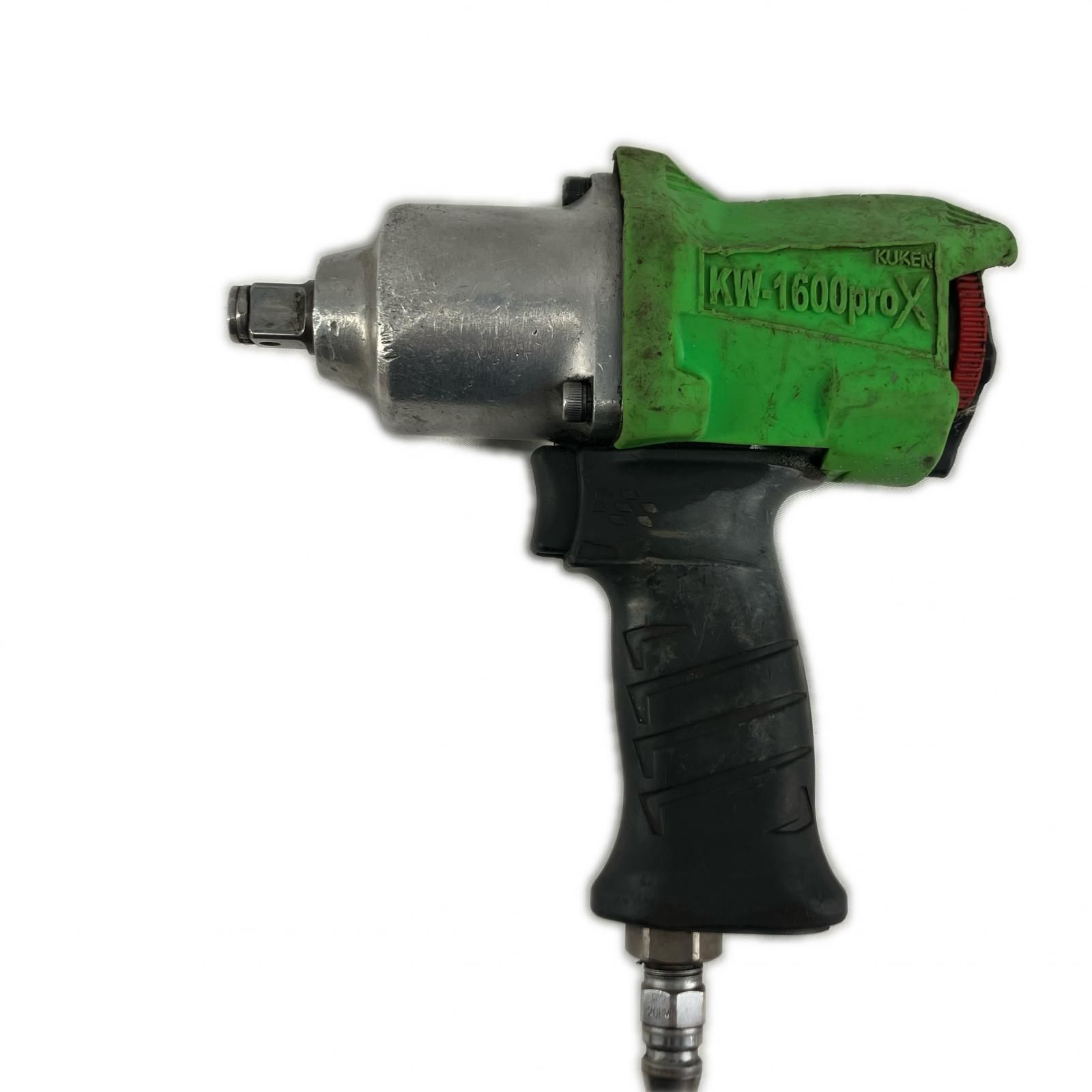 空研工業 エアツール エアインパクトレンチ KW-1600proX 黄緑