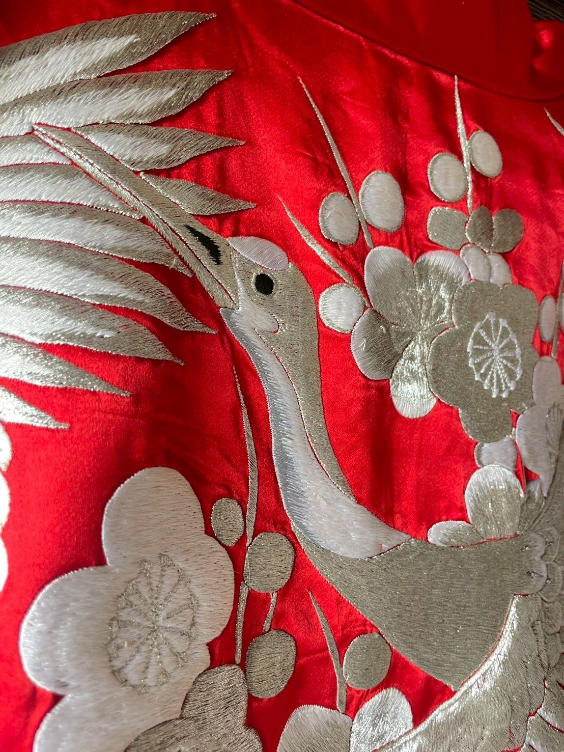 豪華刺繍 色打掛 鶴・梅文様】 - メルカリ