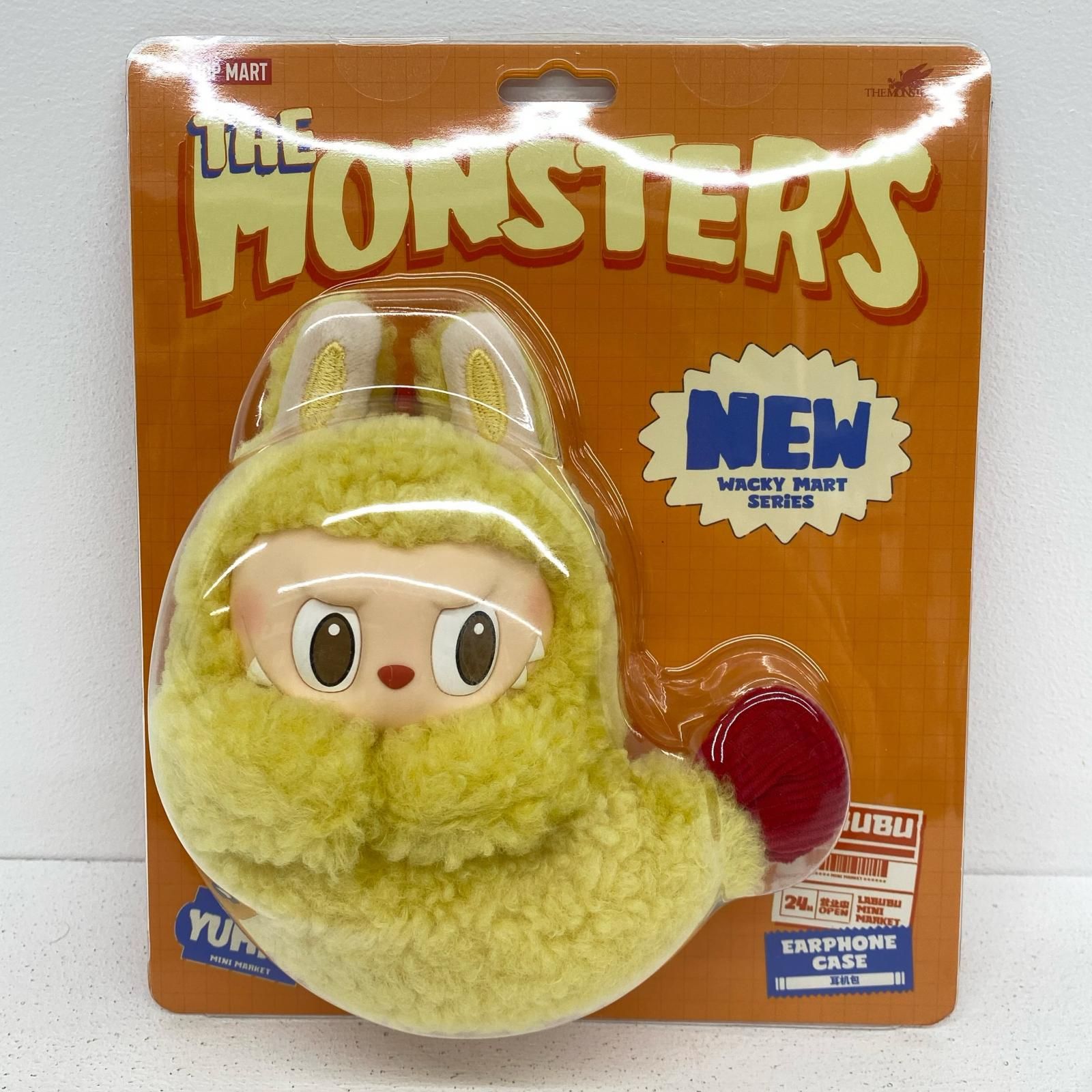 物流センター】 中古 LABUBU Mart シリーズ イヤホンケース 「POPMART 