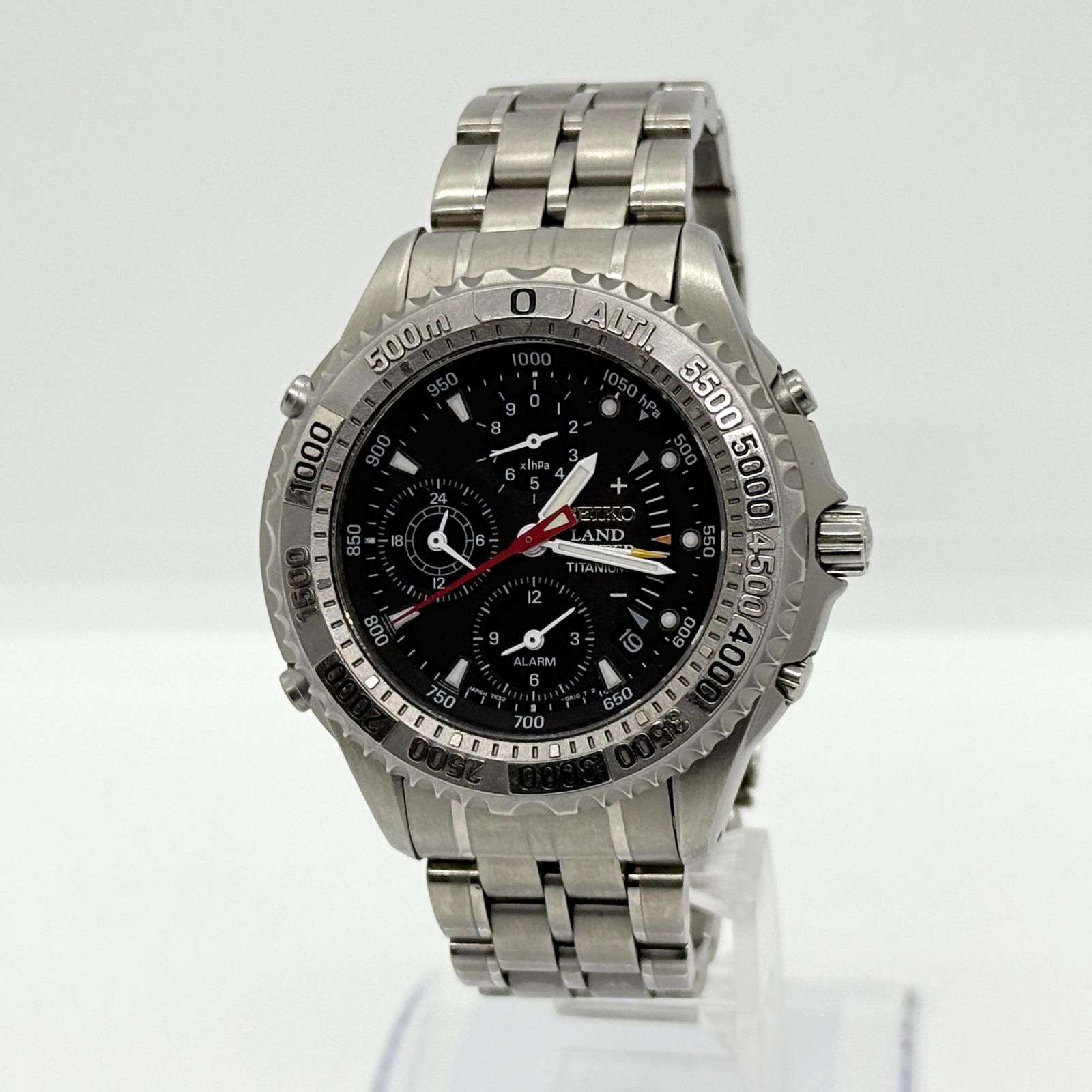 SEIKO セイコー LAND MASTER ランドマスター サミッター 7K32-0A10