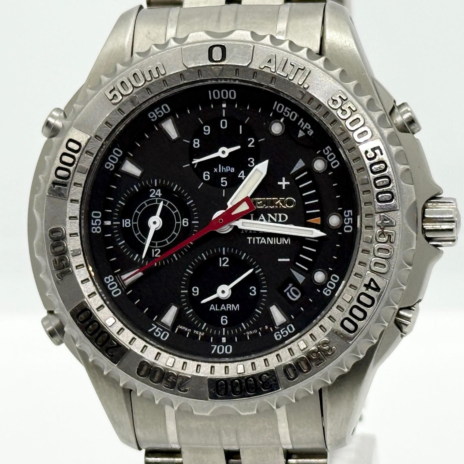 SEIKO セイコー LAND MASTER ランドマスター サミッター 7K32-0A10
