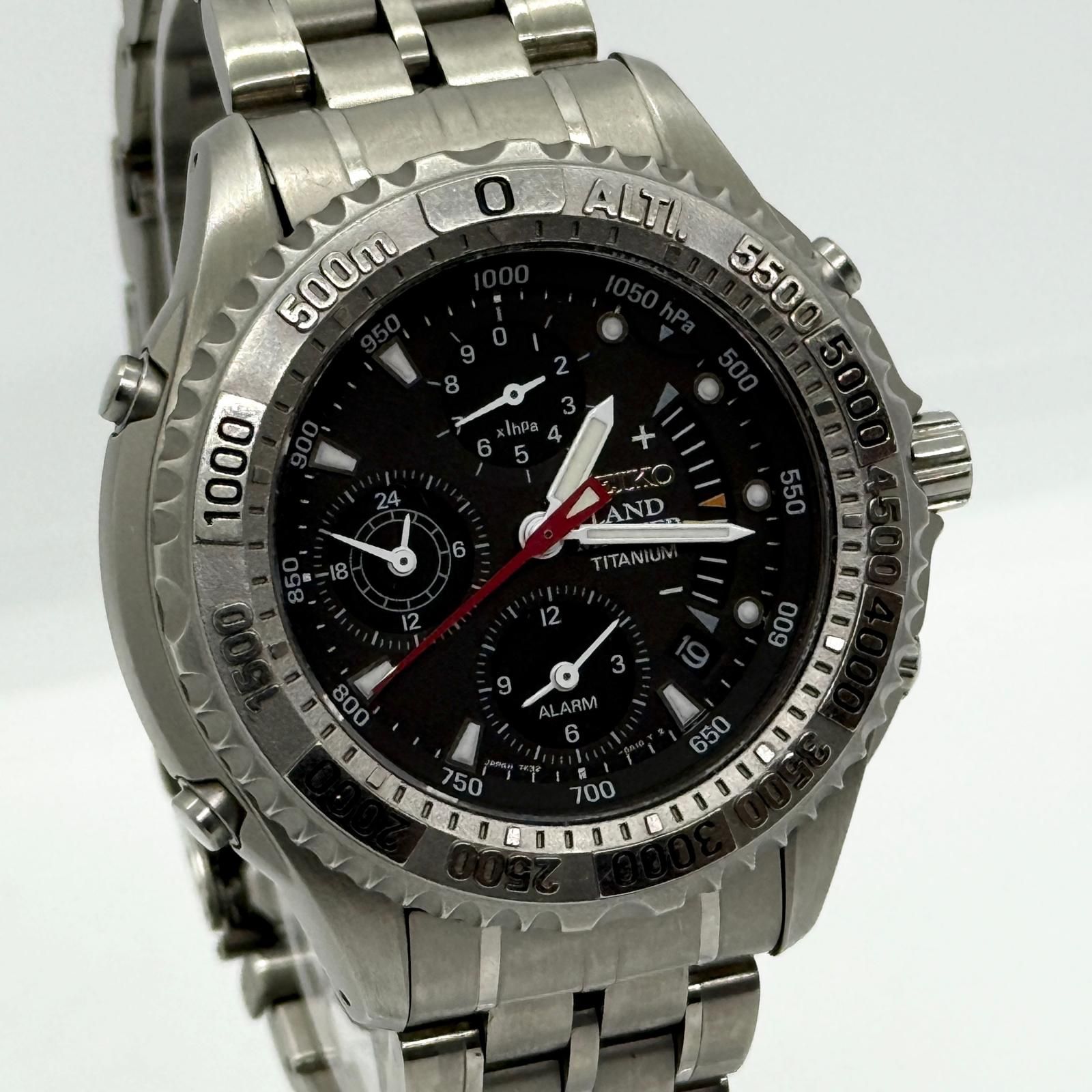 SEIKO セイコー LAND MASTER ランドマスター サミッター 7K32-0A10