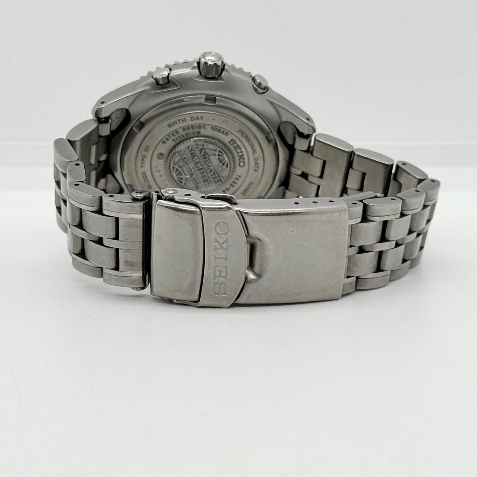 SEIKO セイコー LAND MASTER ランドマスター サミッター 7K32-0A10