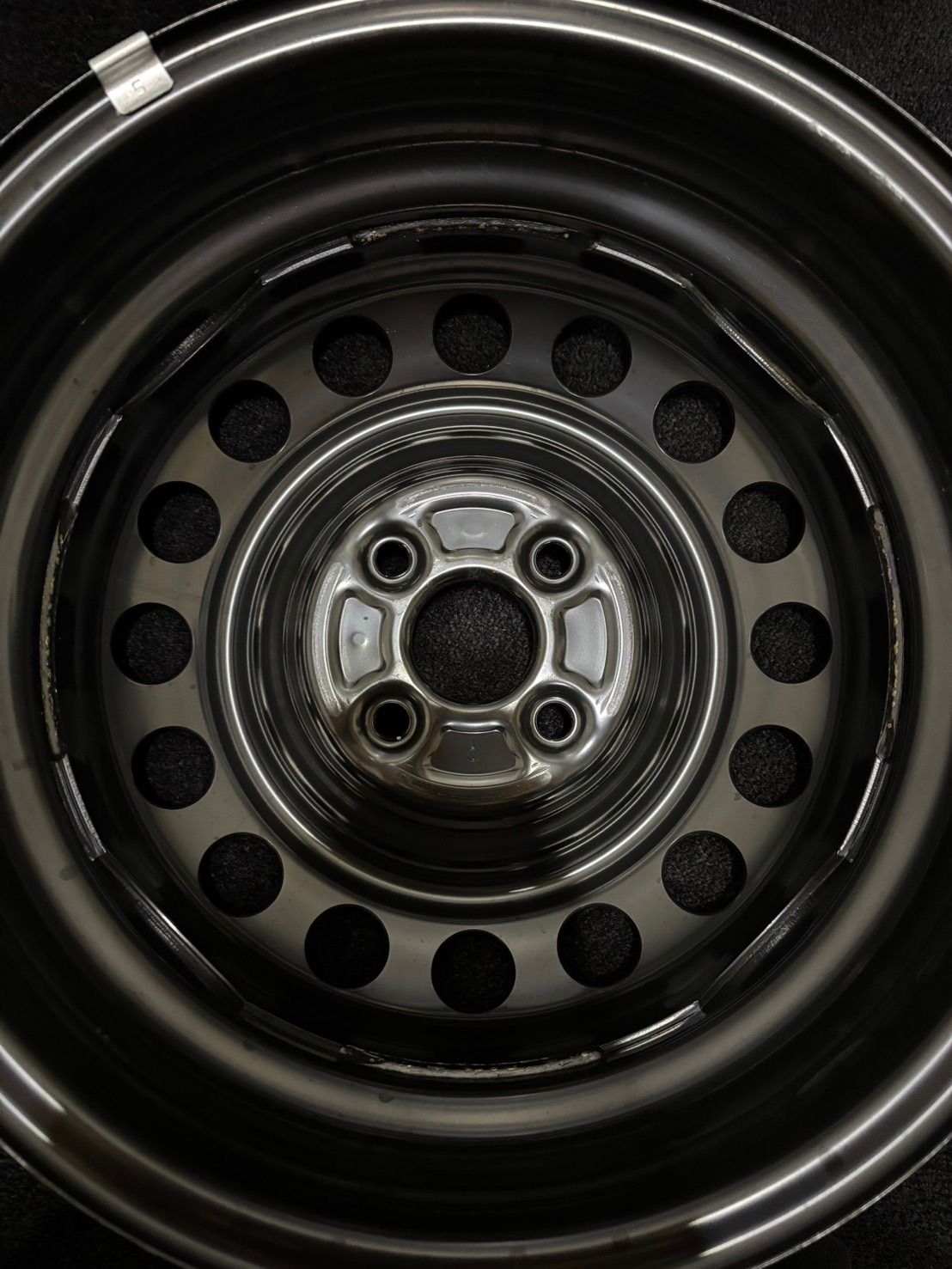 ☆新車外し品 トヨタ 純正 15インチ 5.5J +45 100 4H スチールホイール