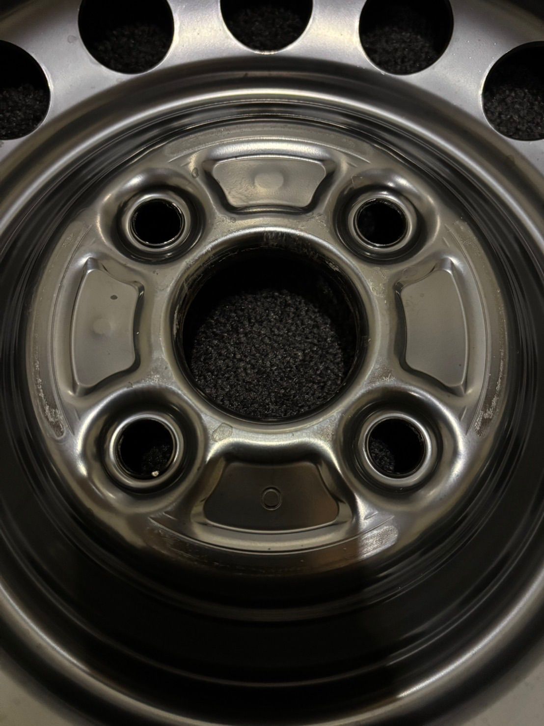 ☆新車外し品 トヨタ 純正 15インチ 5.5J +45 100 4H スチールホイール