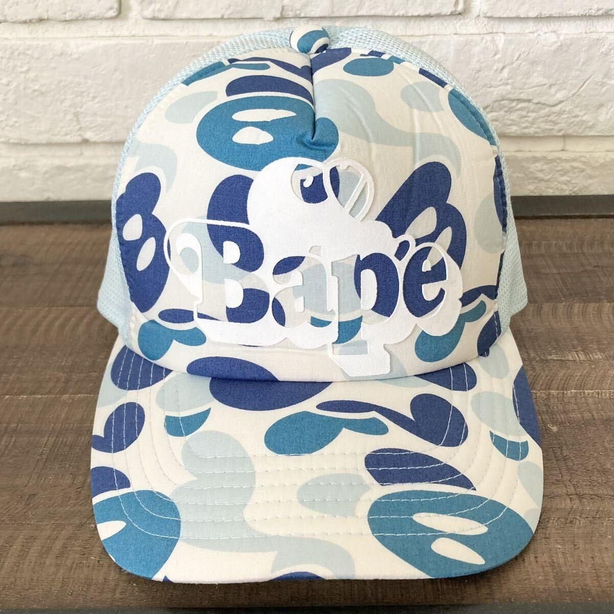 ☆金沢限定☆ BAPE NYC LOGO メッシュ キャップ a bathing ape