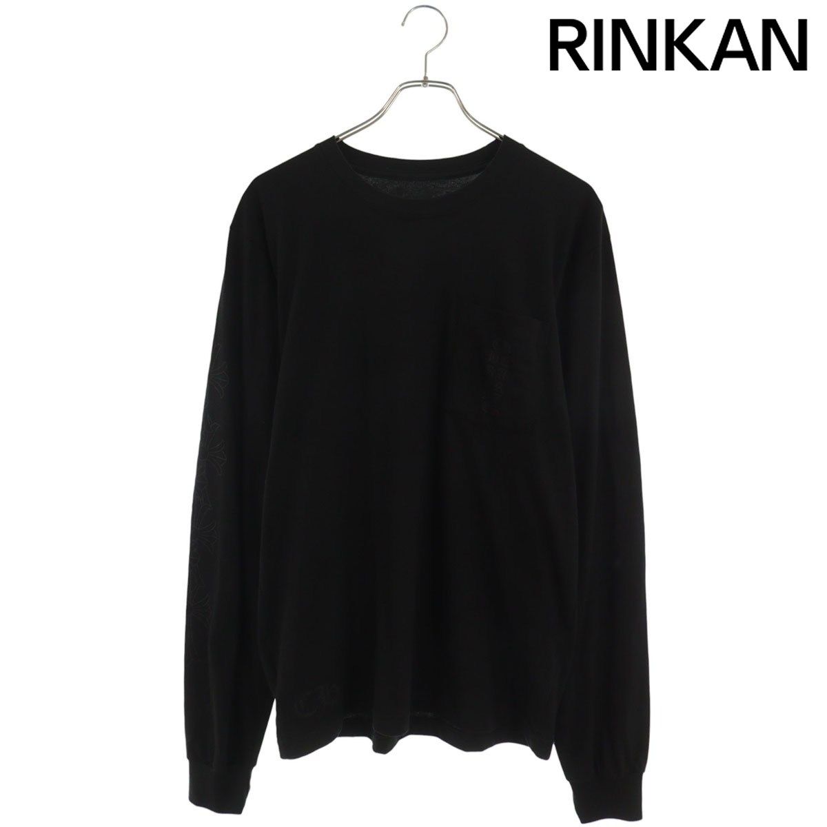 クロムハーツ CH L/S 1 マイアミ限定袖ロゴプリント長袖カットソー メンズ M