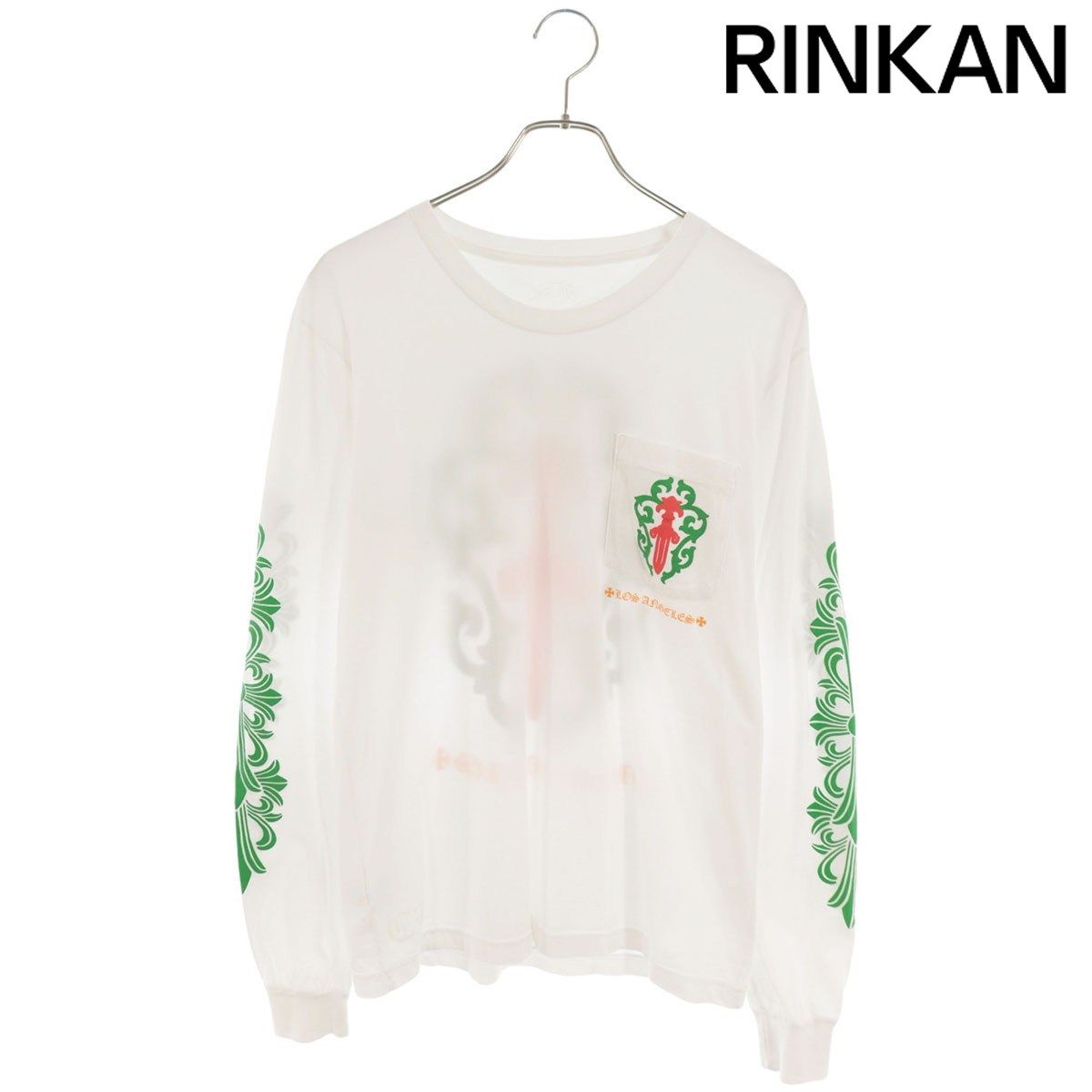 クロムハーツ CH L/S /1 バックヴァインダガー長袖カットソー メンズ M