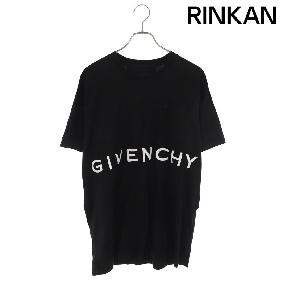 ジバンシィ BM71543Y6B エンブロイダリーロゴ刺繍Tシャツ メンズ S