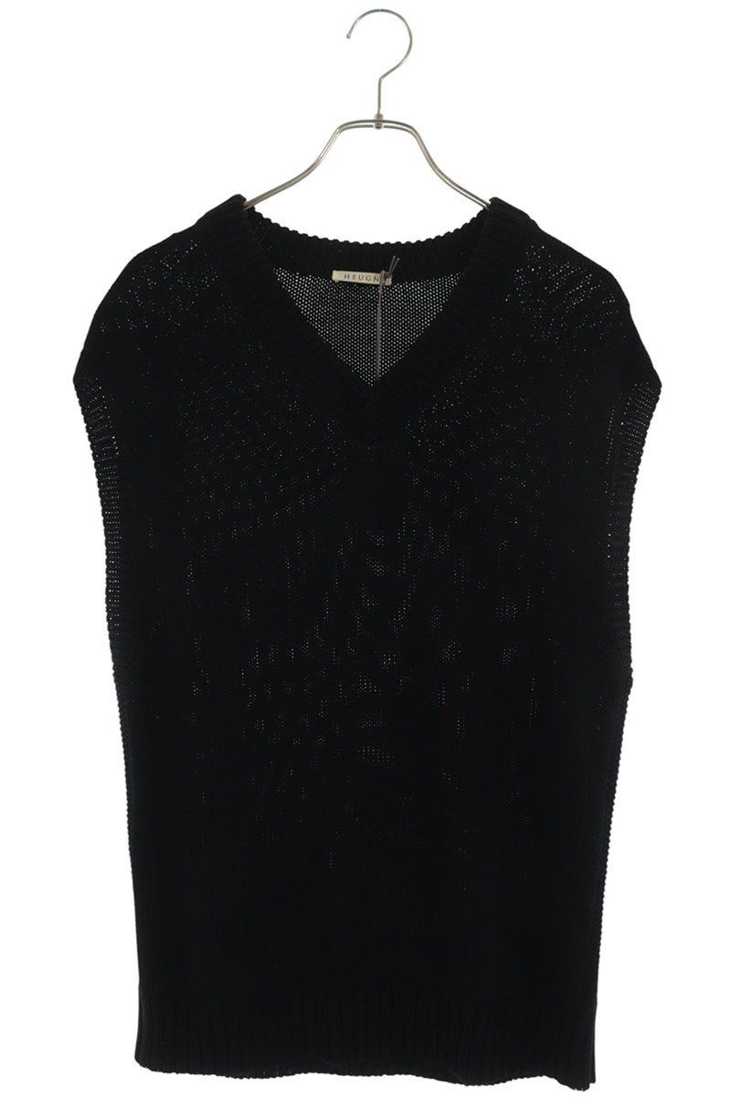 ユーゲン HEUGN  KNITWEAR007 Vネックニットベスト メンズ 2 ユーゲン KNITWEAR007 Vネックニットベスト メンズ 2