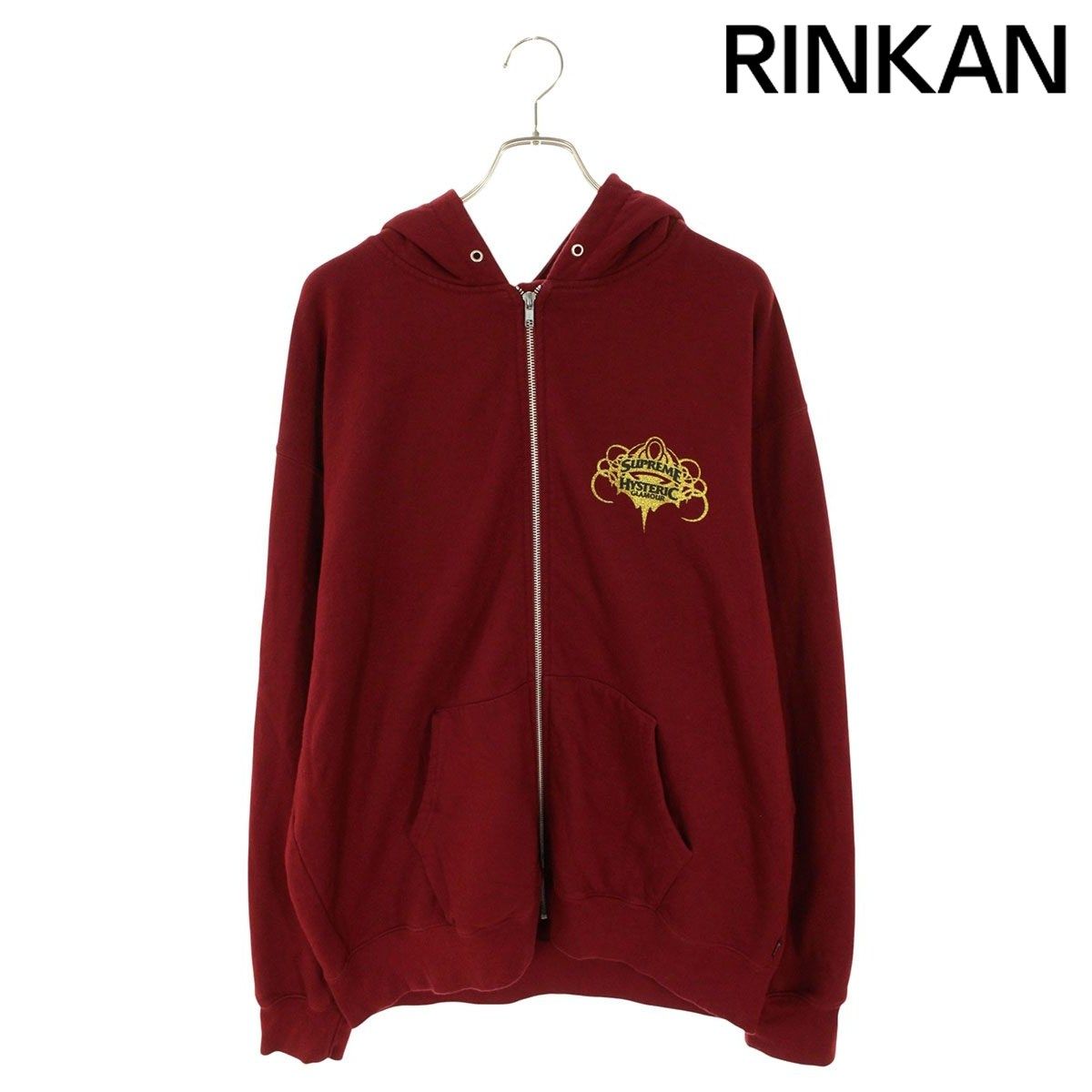 シュプリーム 21SS Zip Up Hooded Sweatshirt ジップアップパーカー メンズ XL