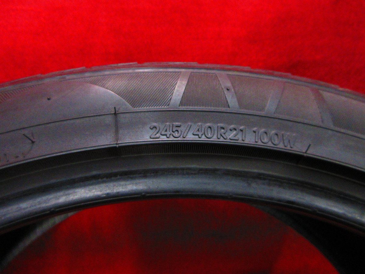 タイヤ 2本 245/40R21 トーヨー TIRES プロクセス PROXES FD-1 2024年