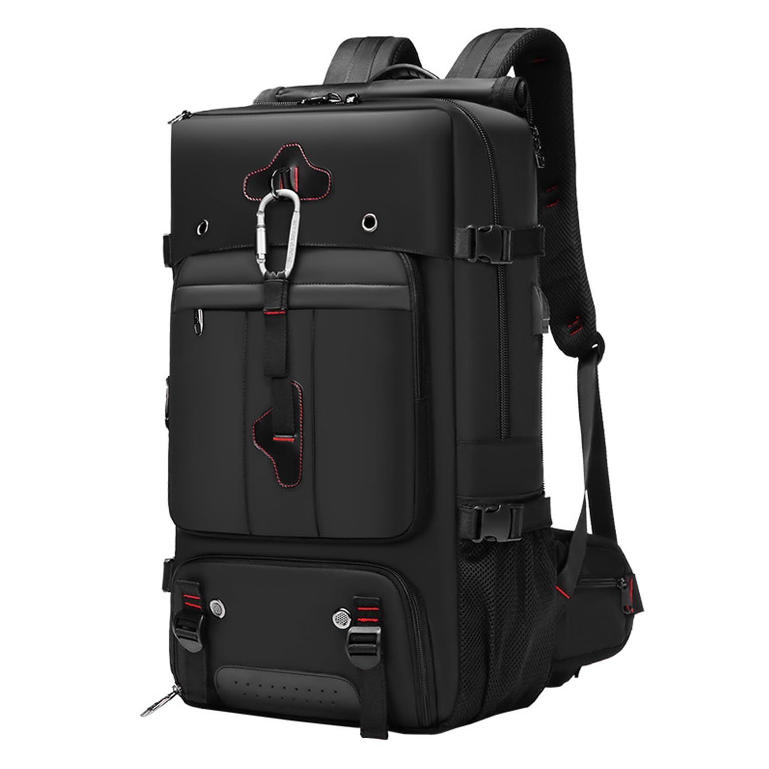【特価商品】70L 大容量 ファスナー リュックサック バックパック 登山リュック 17インチPC リュックサック スクエア 防水 ハイキング用 ハイキング キャンプ アウトドア 防災 旅行