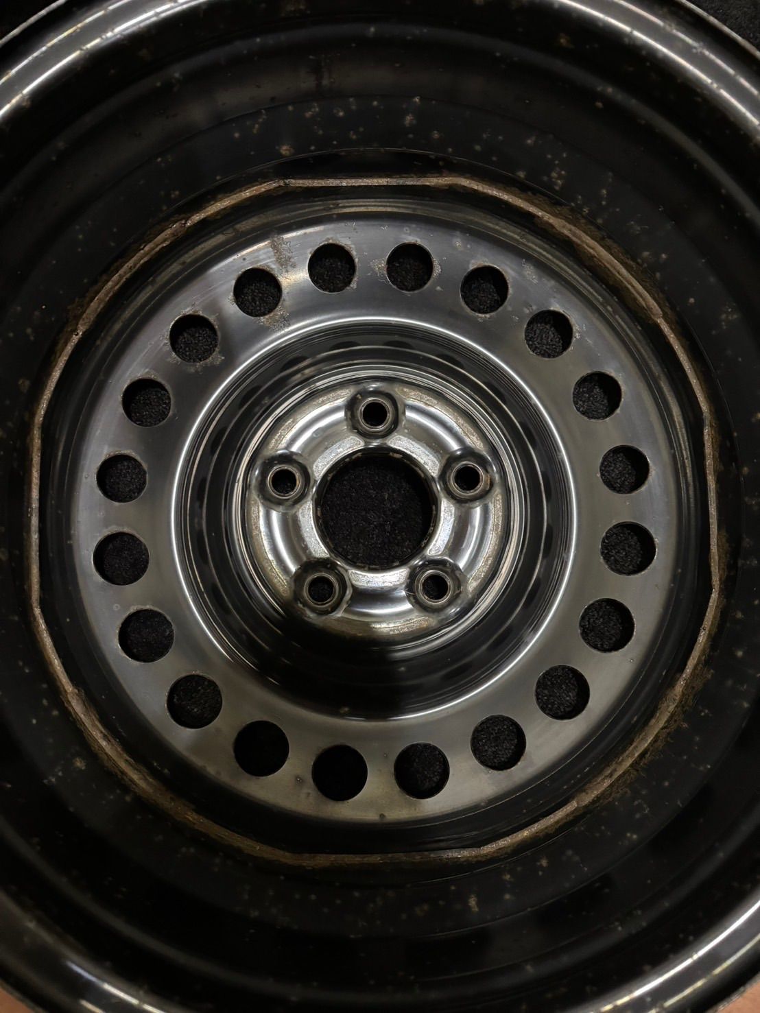 ☆日産 T32 エクストレイル 純正 17インチ 7J +45 114.3 5H スチール ☆日産 T32 エクストレイル 純正 17インチ 7J +45 114.3 5H スチール