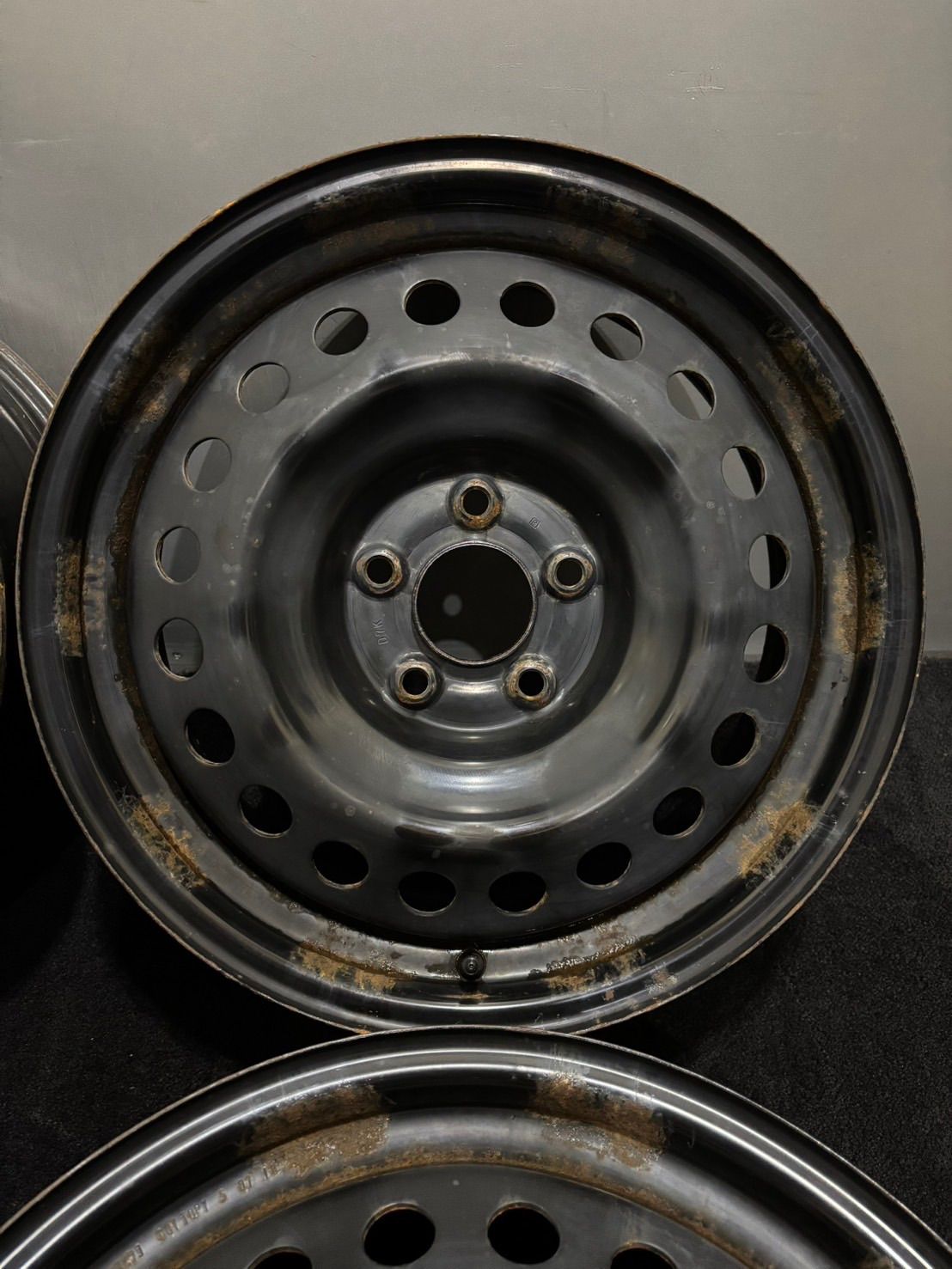 ☆日産 T32 エクストレイル 純正 17インチ 7J +45 114.3 5H スチール