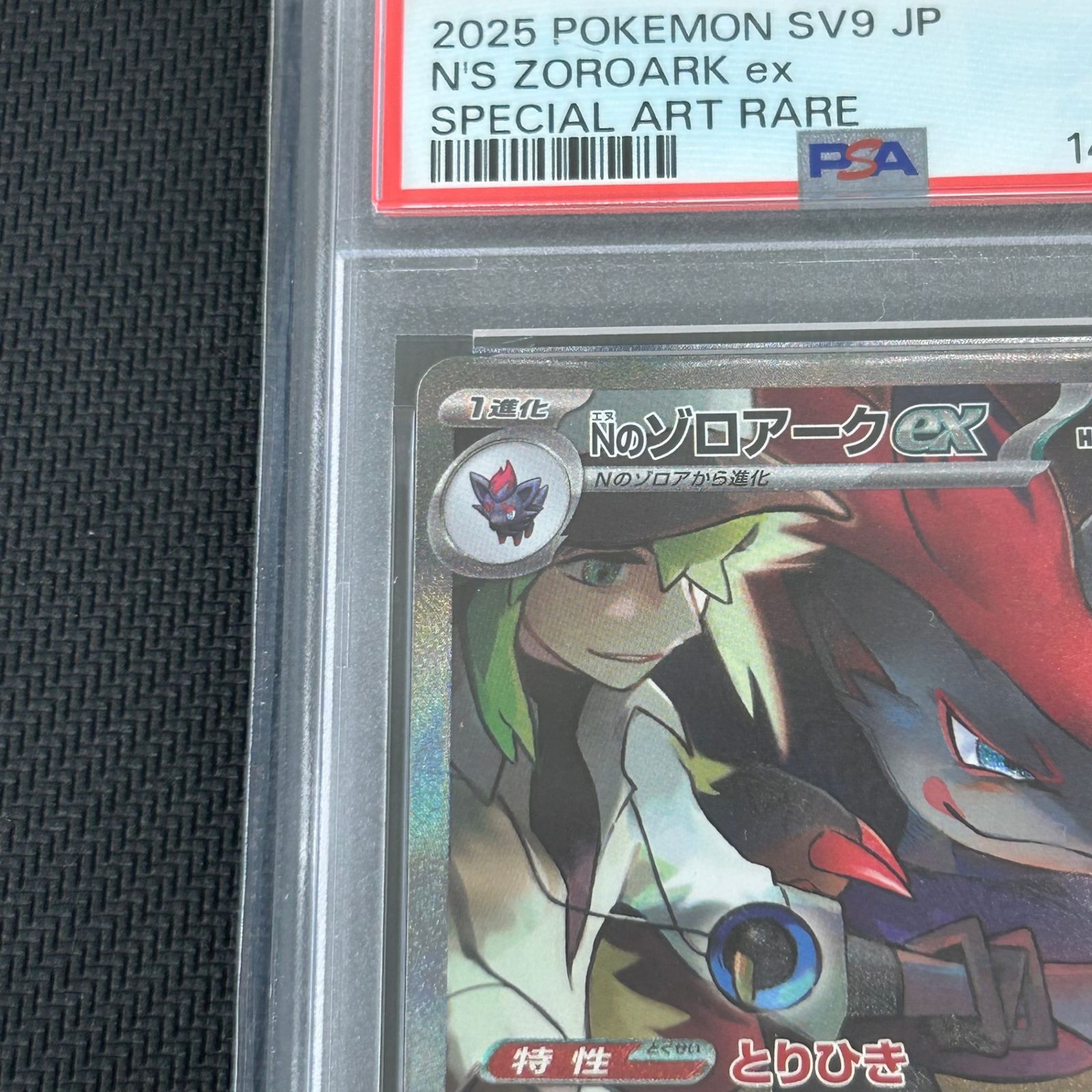 PSA10 ポケカ Nのゾロアークex SAR 127/100/SV9/B バトルパートナーズ