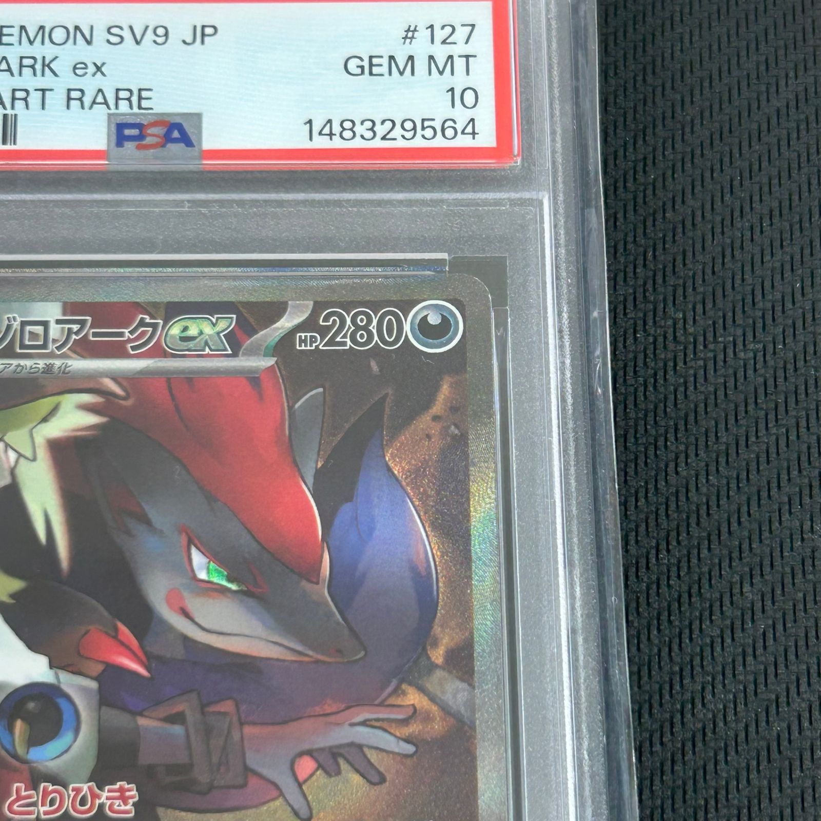 PSA10 ポケカ Nのゾロアークex SAR 127/100/SV9/B バトルパートナーズ
