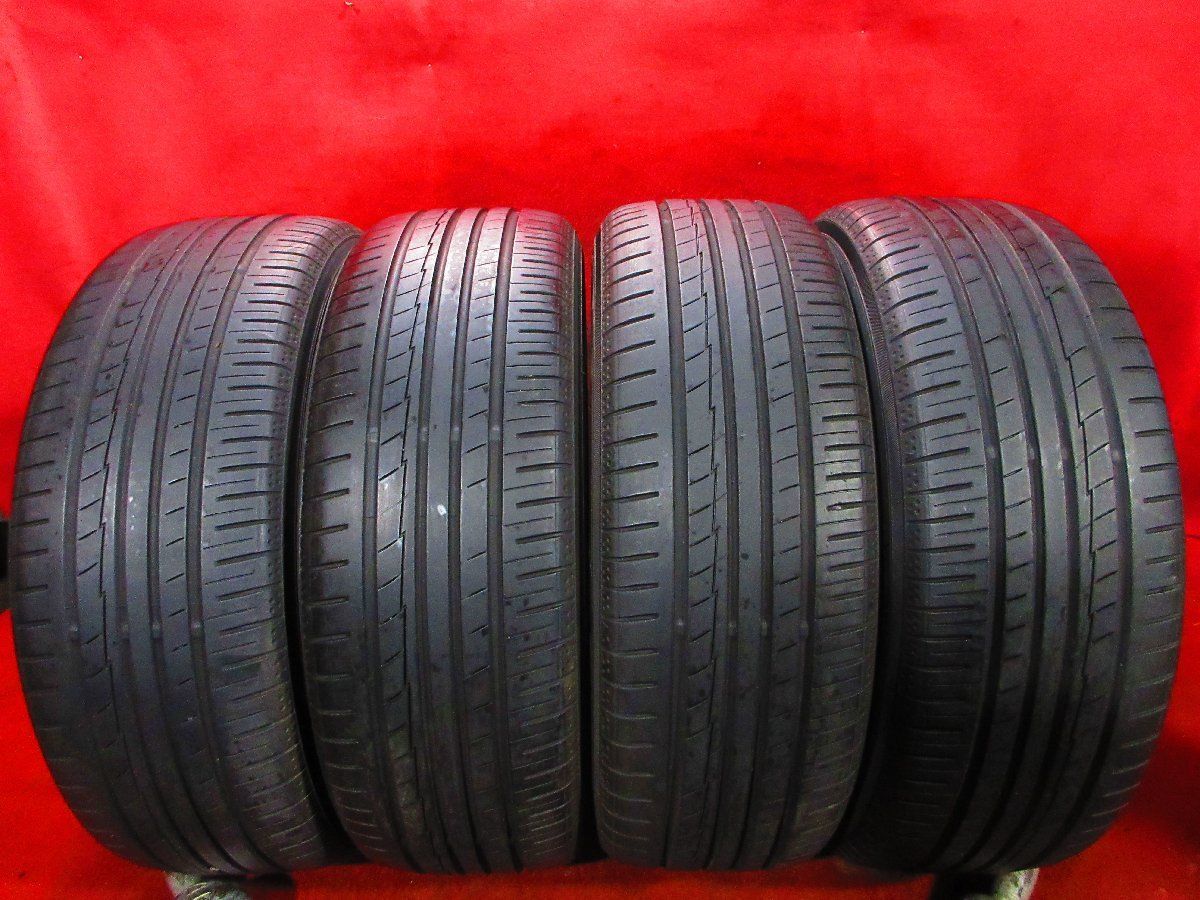 タイヤ 4本 185/55R16 ヨコハマ ブルーアース BLUEARTH-A 溝アリ 送料無料★16906T