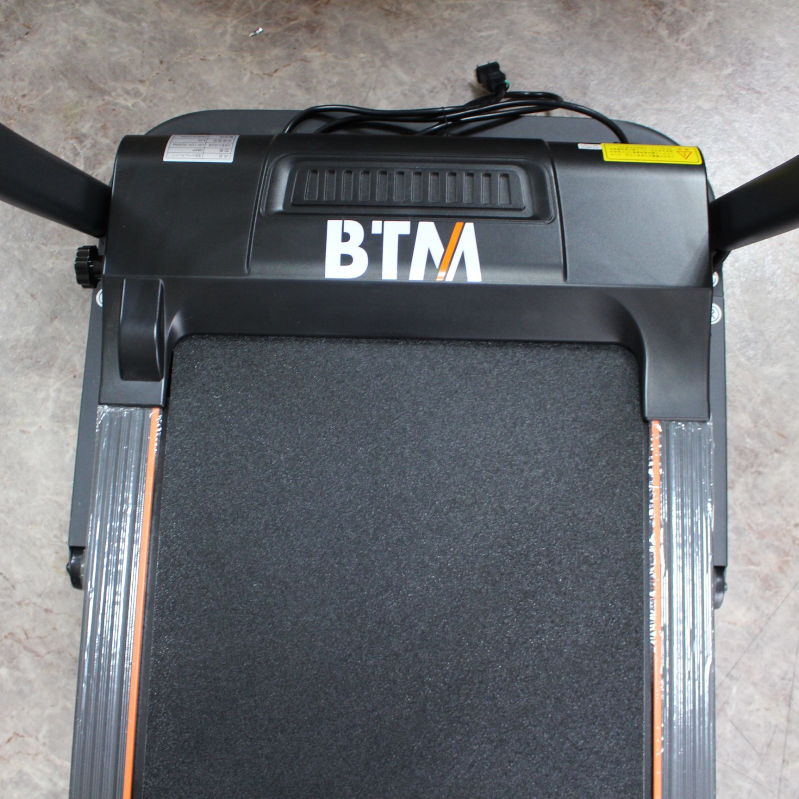 IS703)BTM ランニングマシン G8001 マット付き 時速1~12km 折り畳み 