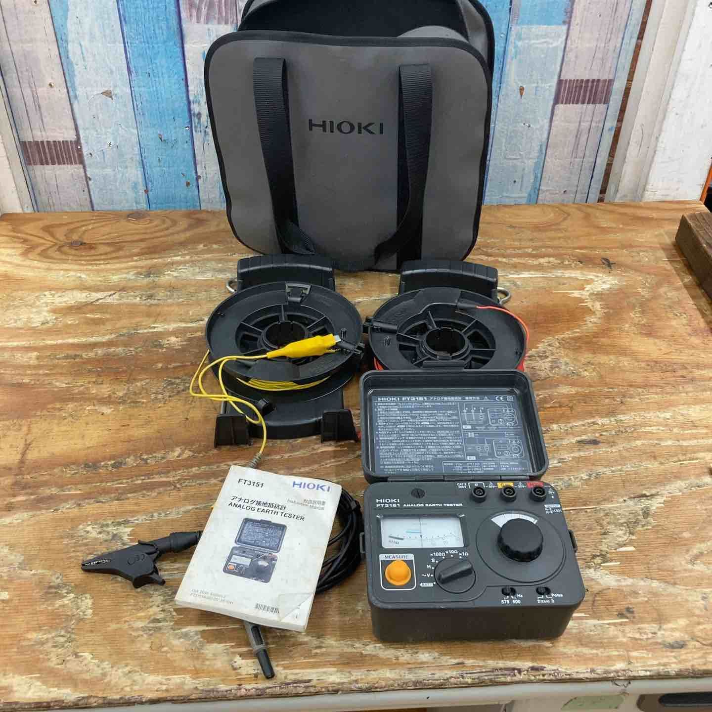 □日置電機(HIOKI) アナログ接地抵抗計 FT3151【柏店】 - メルカリ