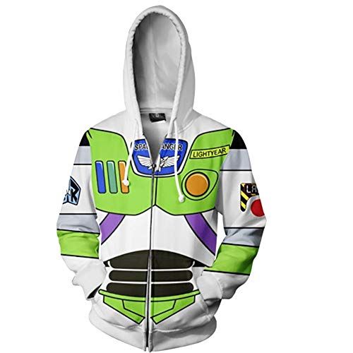[SCGEHA] パーカー 大人 アニメ カウボーイ 保安官 スペースレンジャー おもちゃ コスプレ 衣装 黒・オレンジ風船2個セット（スペースレンジャー／L）as 48c26a92