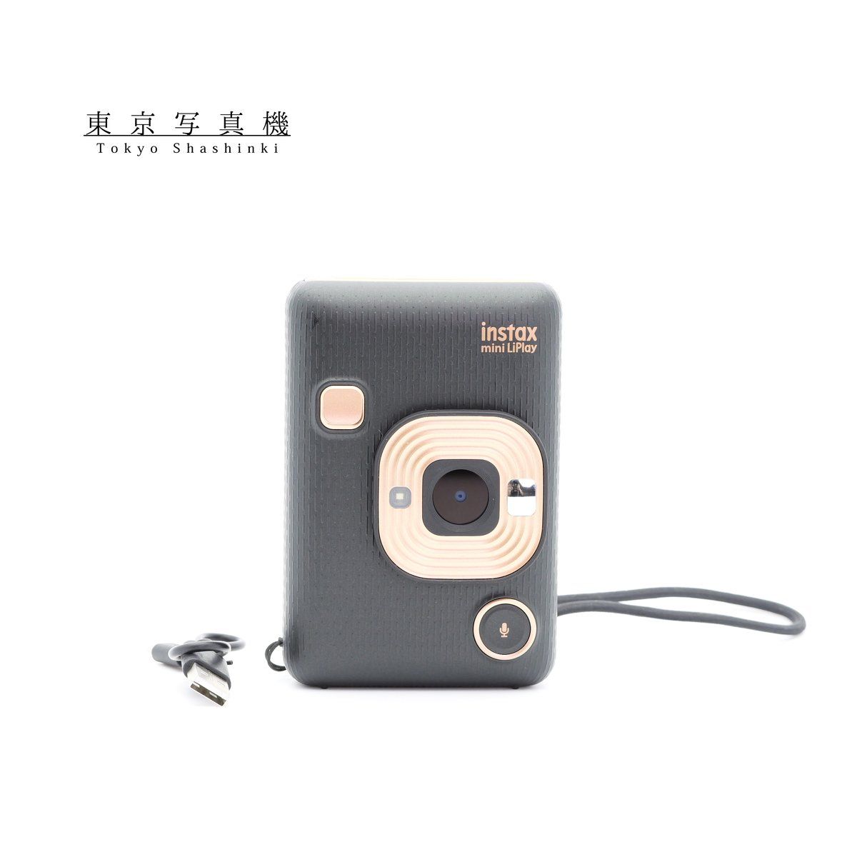 FUJIFILM instax mini LiPlay エレガントブラック インスタントカメラ