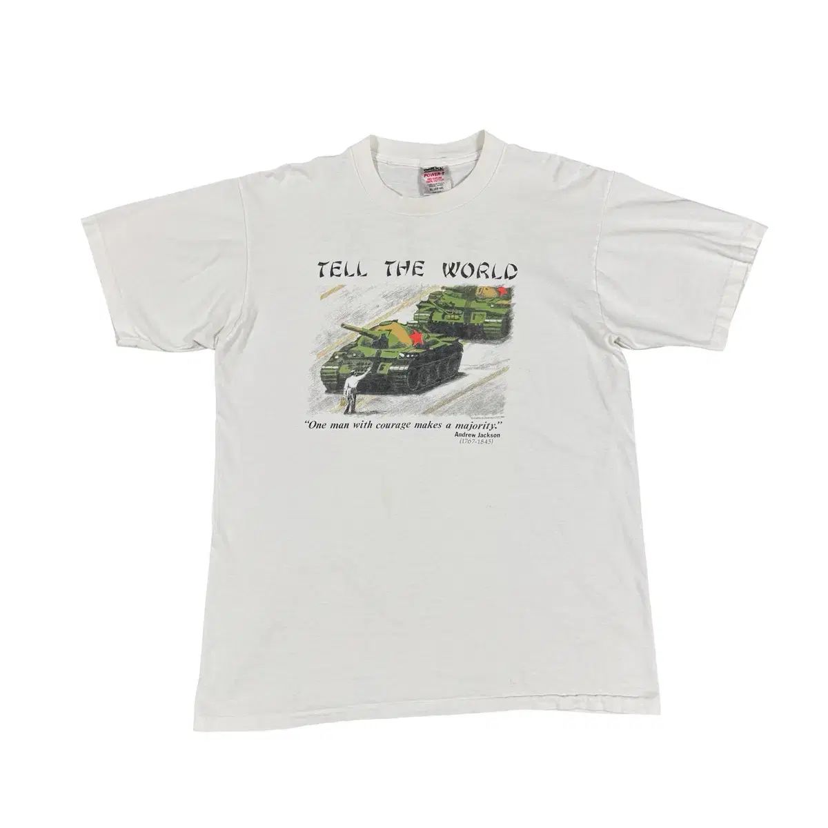 ヴィンテージ 90s 天安門事件 タンクマン Tシャツ