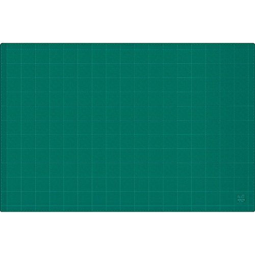 コクヨ カッティングマット 3mm厚 グリーン 両面 方眼罫 600×900mm マ-44N送料無料