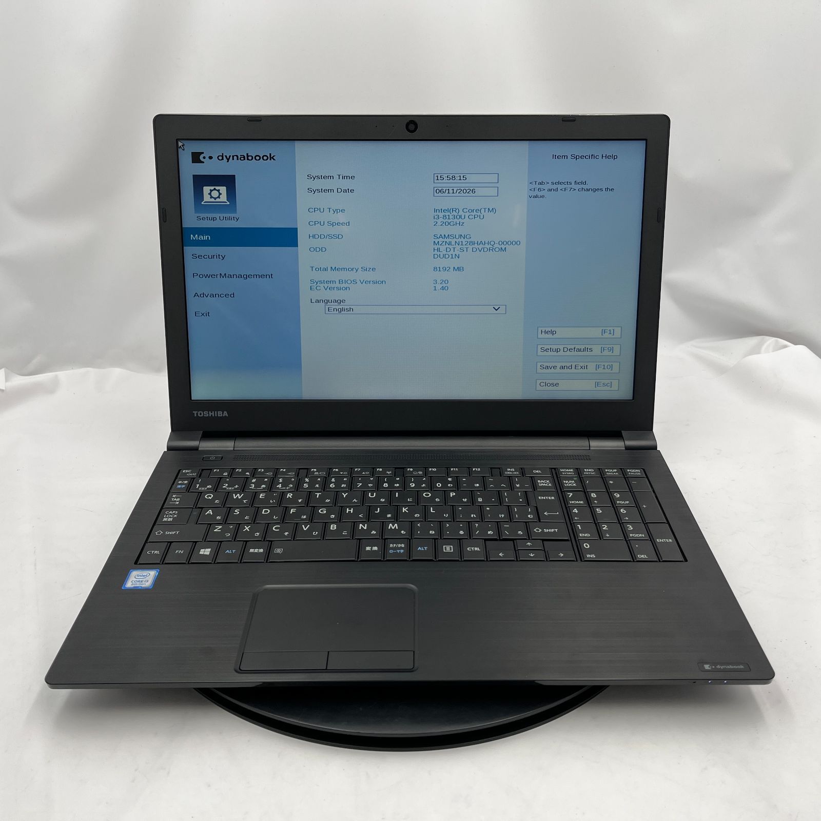 ★ジャンク/KB反応不良★dynabook B65/DP (RM1541)