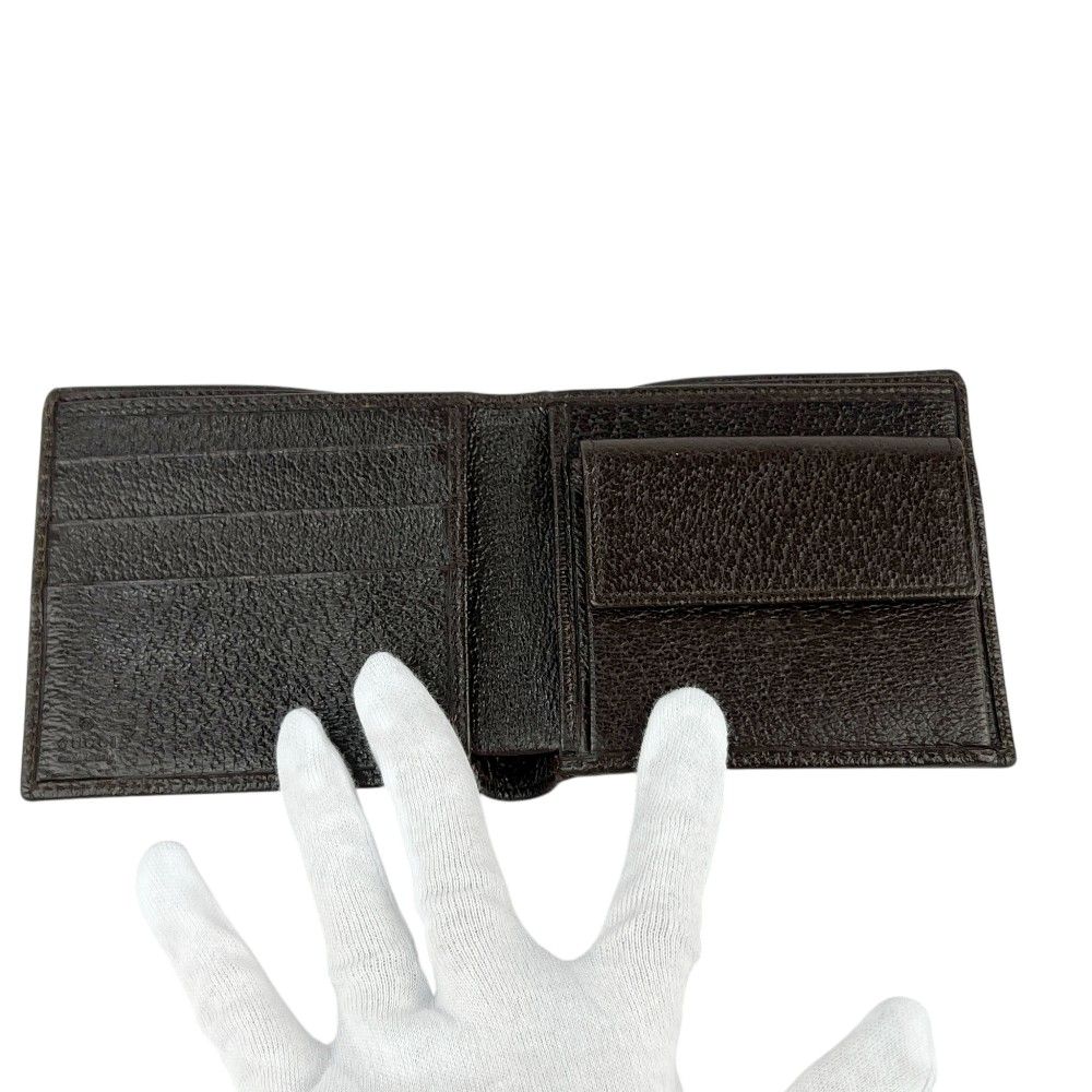 グッチ □中古□ シェリーライン 二つ折り 財布 ウォレット GG