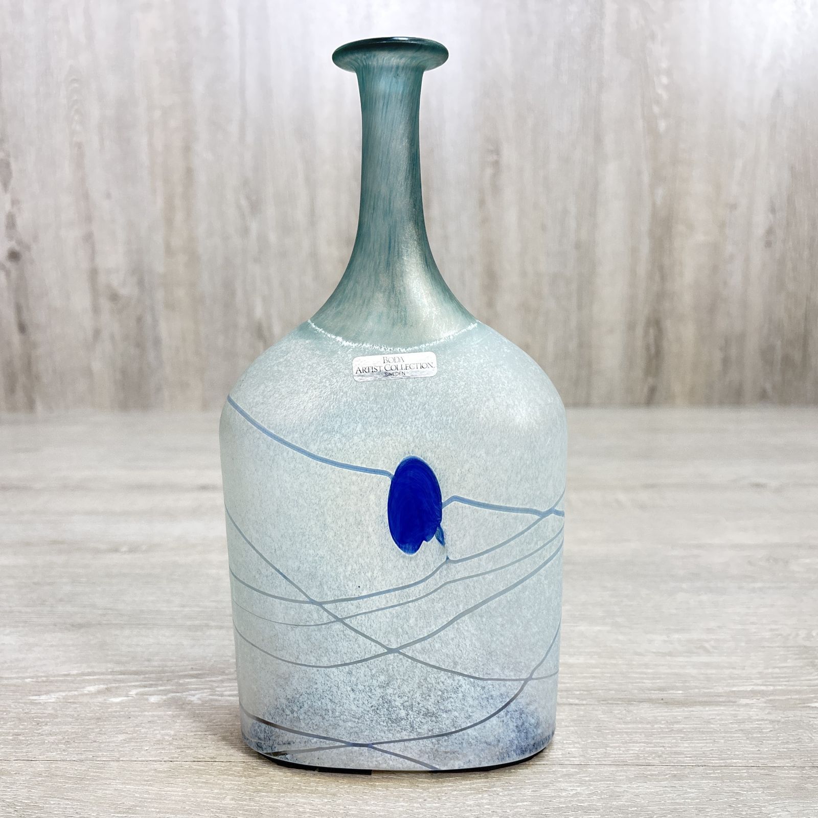 Bertil Vallien Galaxy Blue 48015 KOSTA BODA 花瓶 フラワーベース