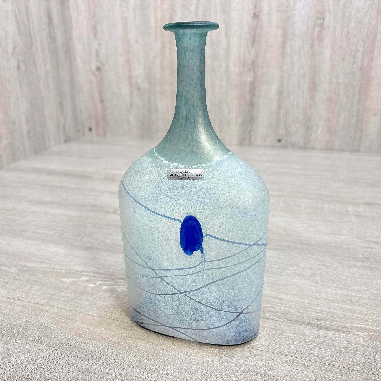 Bertil Vallien Galaxy Blue 48015 KOSTA BODA 花瓶 フラワーベース