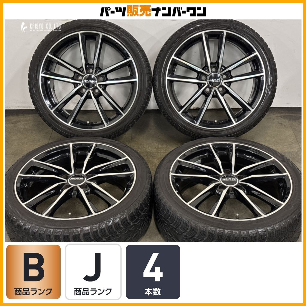 【ホイールのみ販売可】MAK 18in 7.5J +52 PCD112 ノキアン ハッカペリッタR3 225/40R18 BMW F40 1シリーズ F44 2シリーズ 即納可能