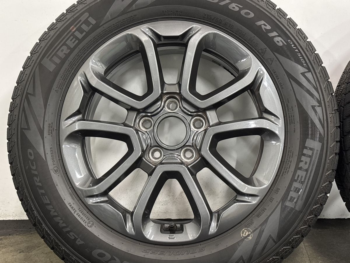 正規品 バリ溝 スタッドレス】フィアット 500X 純正 16in 6.5J +40 