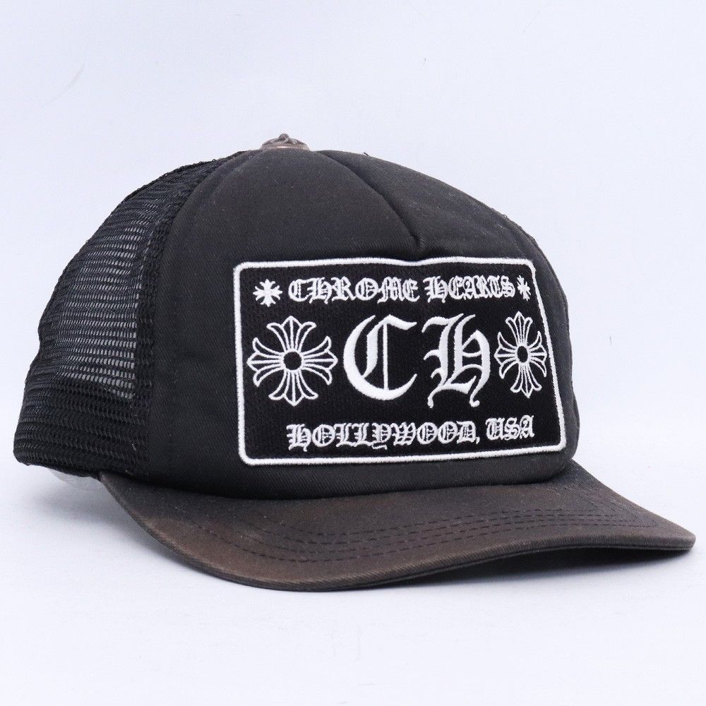 CHROME HEARTS CH トラッカーキャップ ブラック