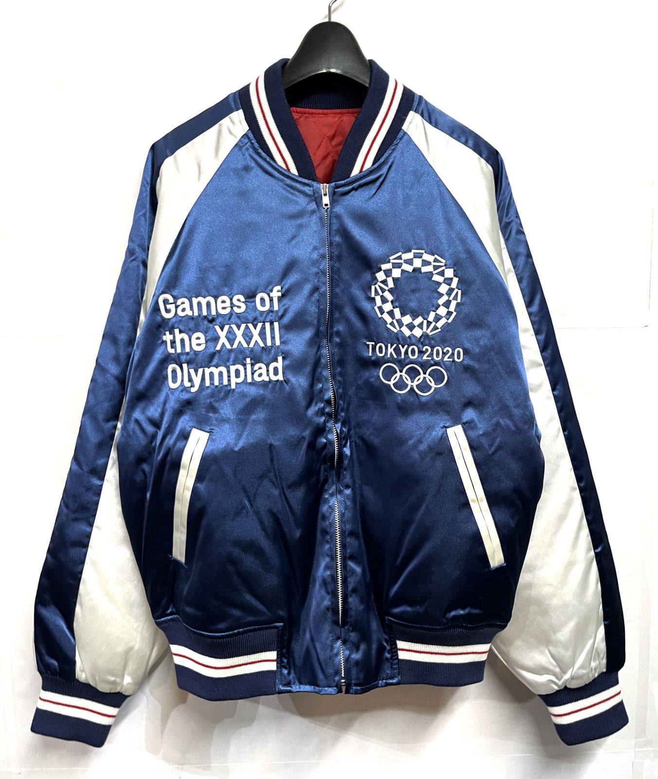 新品)非売品 東京2020オリンピック オフィシャルチームロゴ付 ジャケット TOKYO2020 Games of the XXXII Olimpiad｜東京2020オリンピック公式
