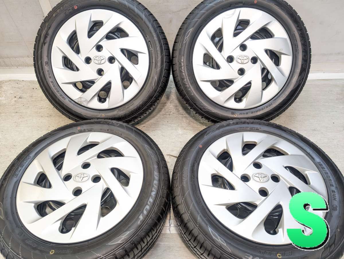 185/60R15 ダンロップ エナセーブ EC204 トヨタ純正 G4 15x5.5 45 100-4穴 中古タイヤ サマータイヤ ホイールセット 4本セット s15260529015 32,760円