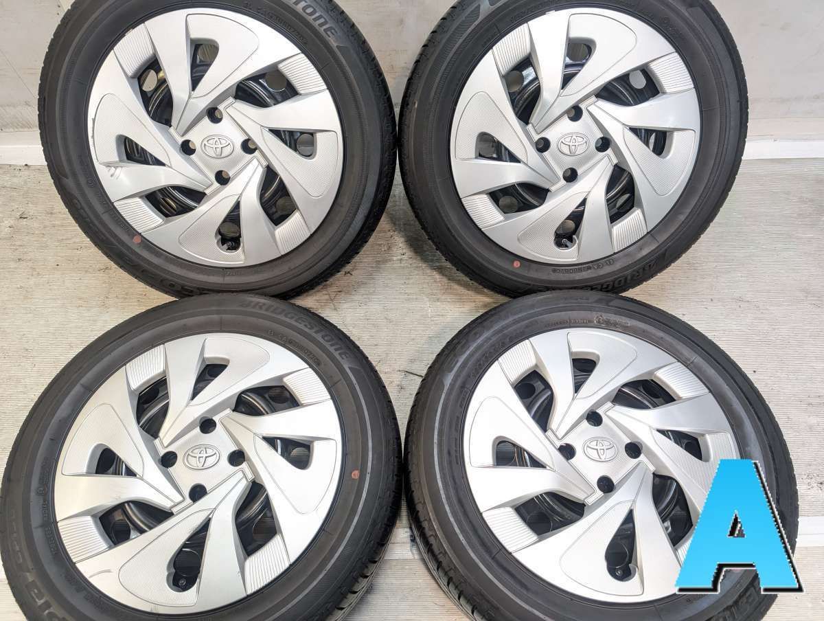 185/60R15 ブリヂストン エコピア EP150 トヨタ純正 15x5.5 100-4穴 中古タイヤ サマータイヤ ホイールセット 4本セット s15260529017